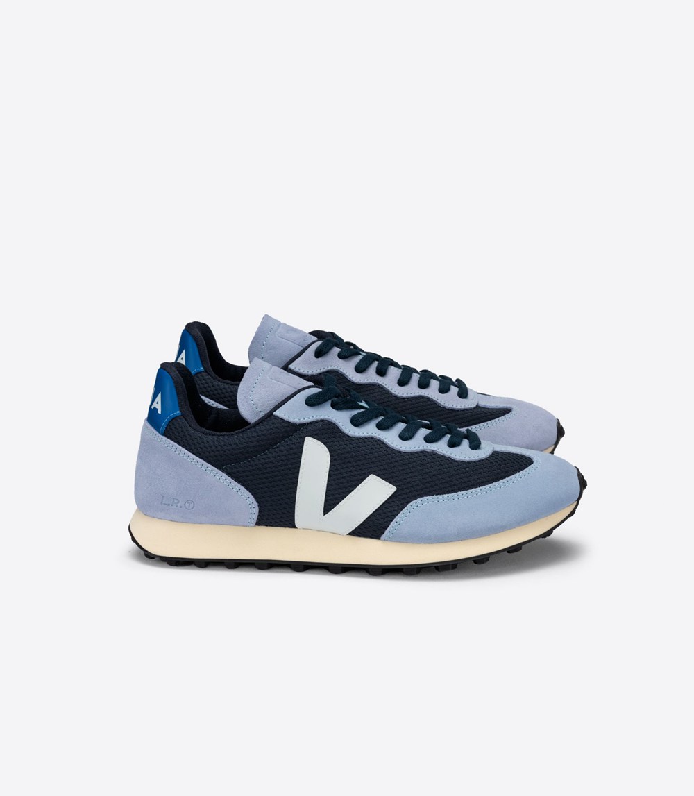 Veja Sneakers Dam - Rio Branco Alveomesh - Blå/Nigga/Vita - 264738-IOQ